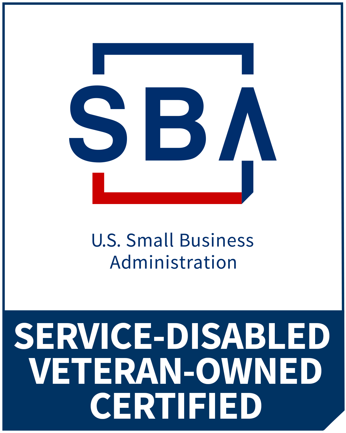 U.S. Small Business Administration Service-Disabled Veteran-Owned Certified mark