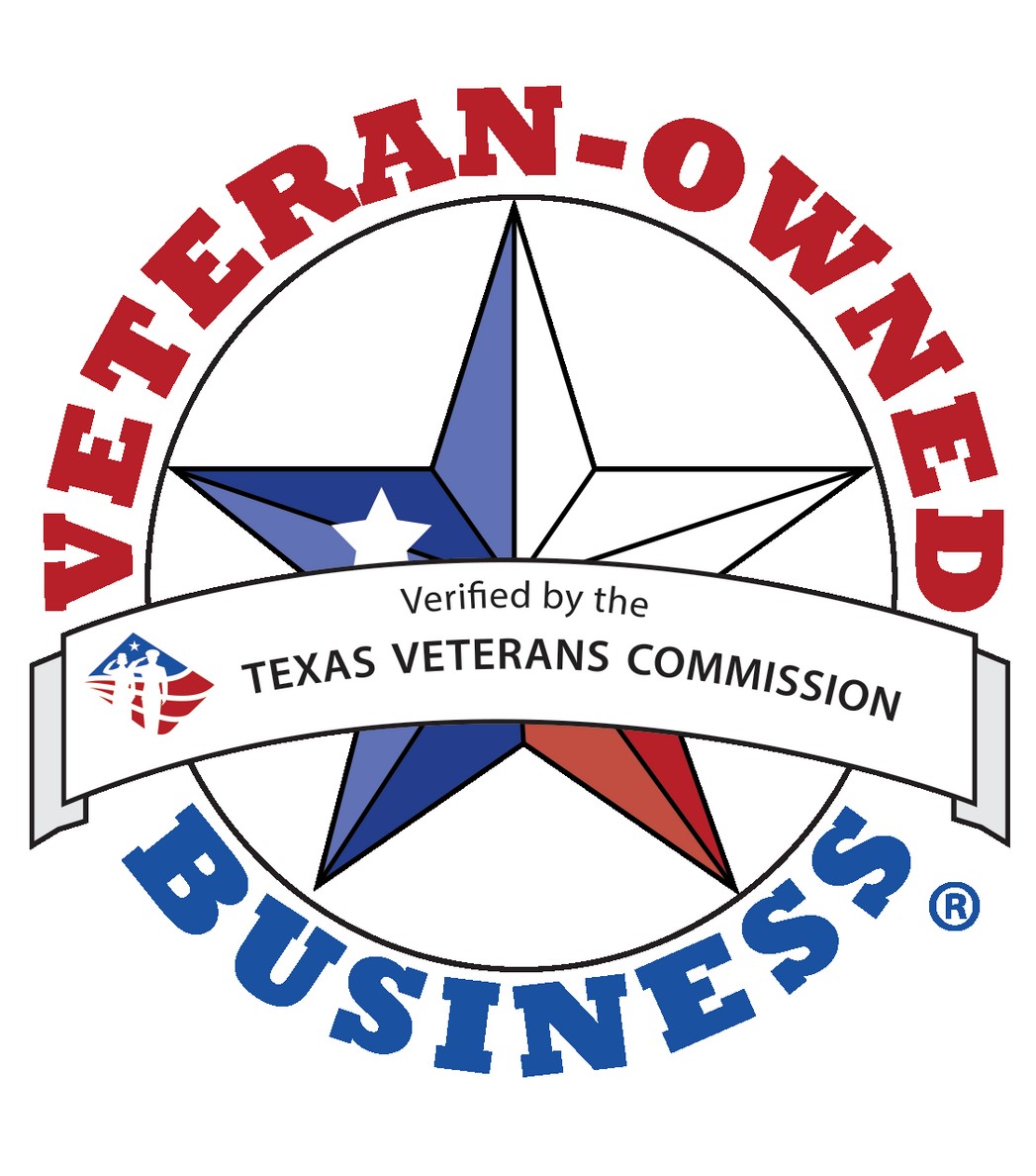 Texas Veterans Commission verified Veteran-Owned Business logo
